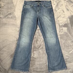 Calvin Klein Blue Flare & Wide Leg Jeans